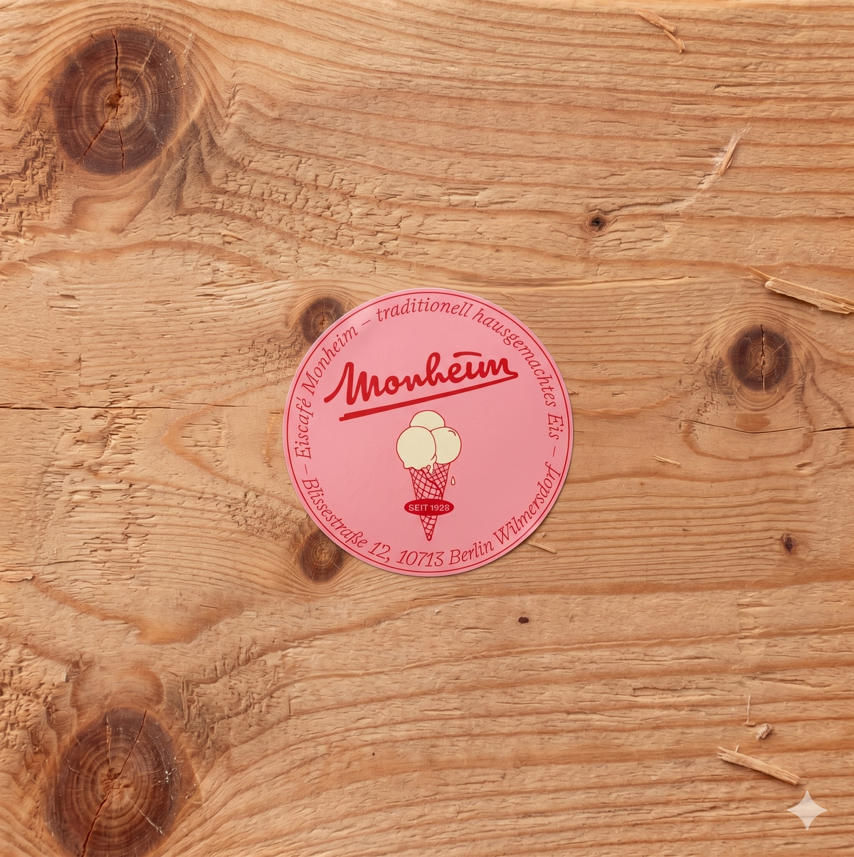 Eis Aufkleber