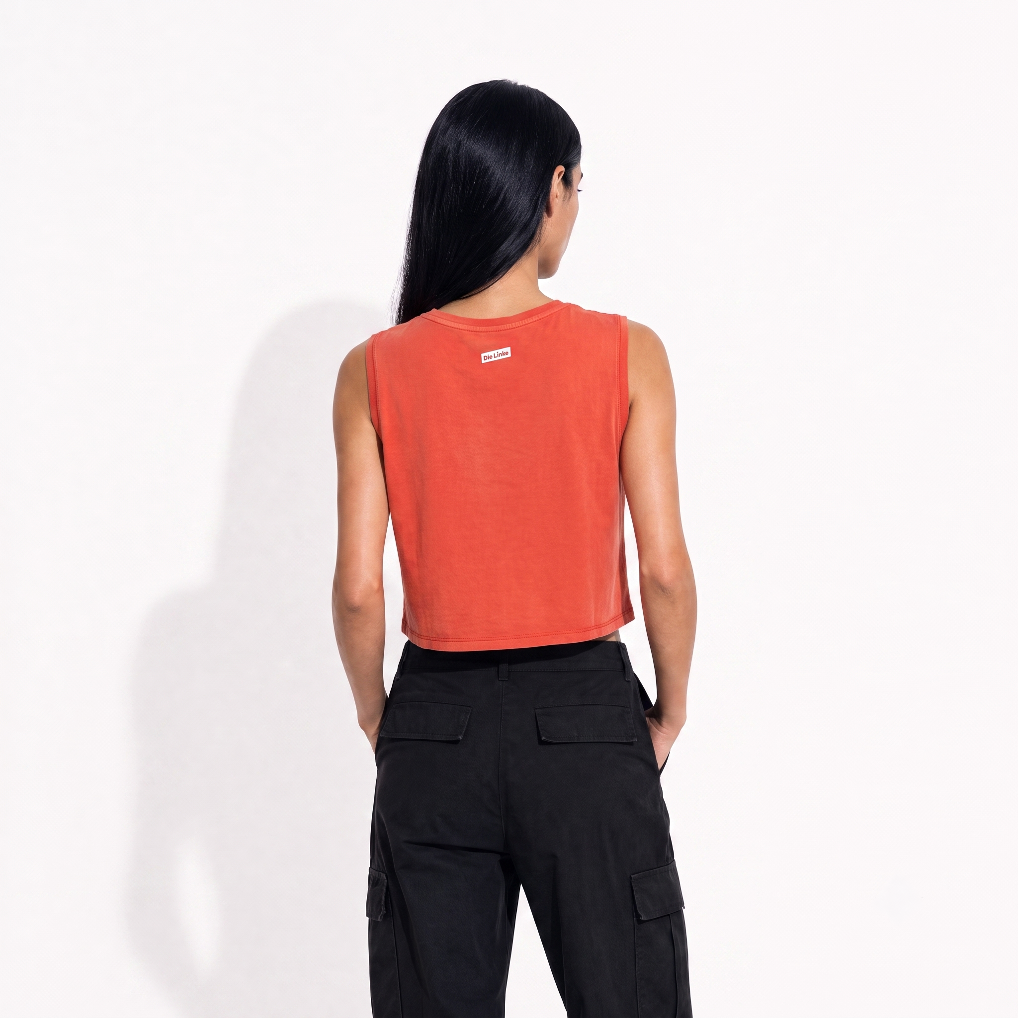 Hot Socialist Summer Unisex Strass Cropped Top