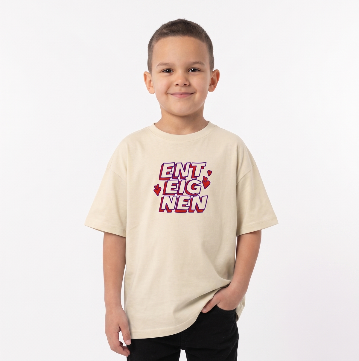 Kinder T-Shirt Enteignen
